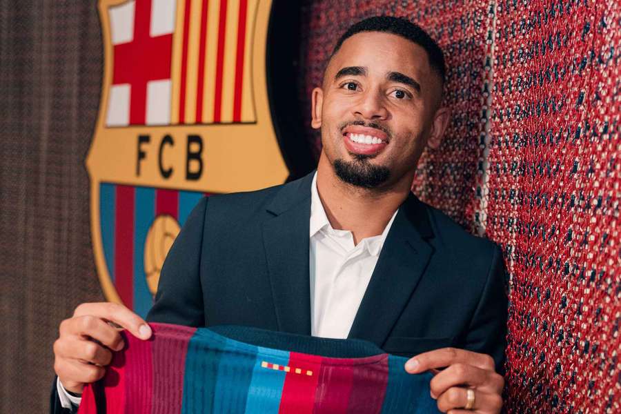 Gabriel Jesus, novo jogador do Barça Gabriel Jesus, novo jogador do Barça