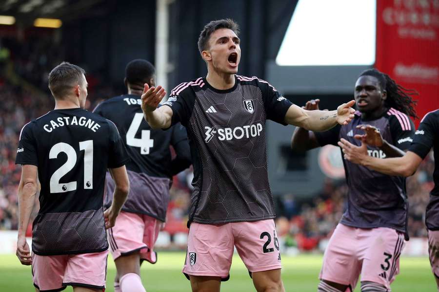 Portuguese midfielder Joao Palhinha at Fulham