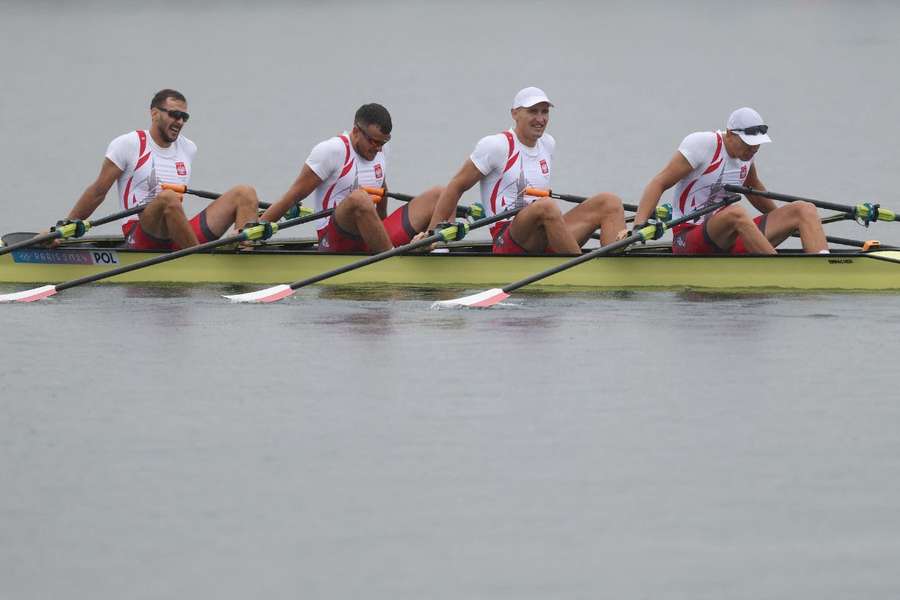 Czwórka podwójna zdobył medal igrzysk olimpijskich 