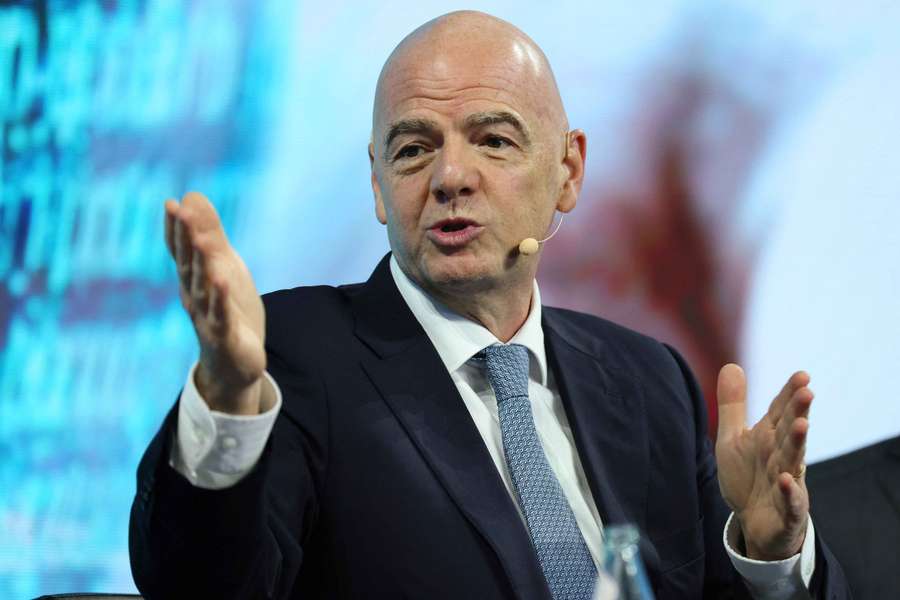 Președintele FIFA, Gianni Infantino