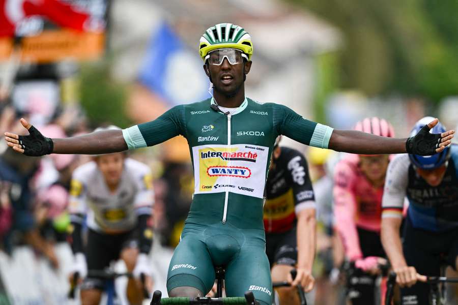 Girmay has now won two stages of this year's Tour de France