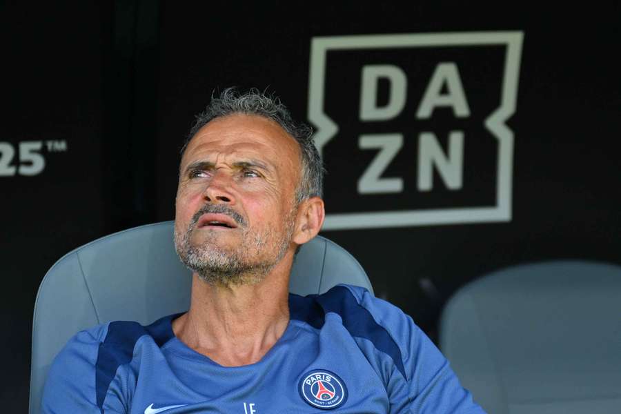 Luis Enrique ce dimanche.