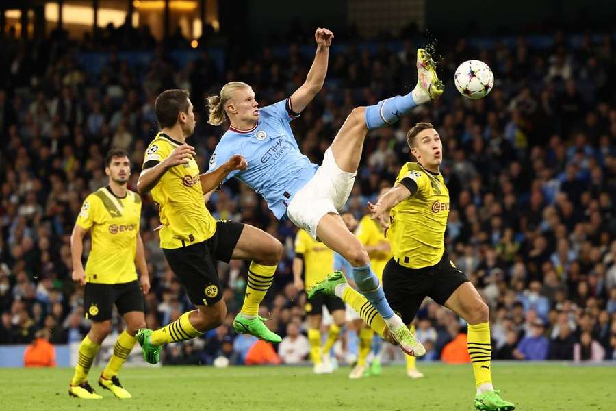 Man. City – Dortmund. Bez sentimentu. Mám dlouhé nohy, komentoval Haaland svůj úžasný gól