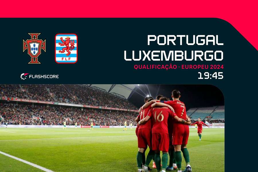 Portugal recebe Luxemburgo no Algarve