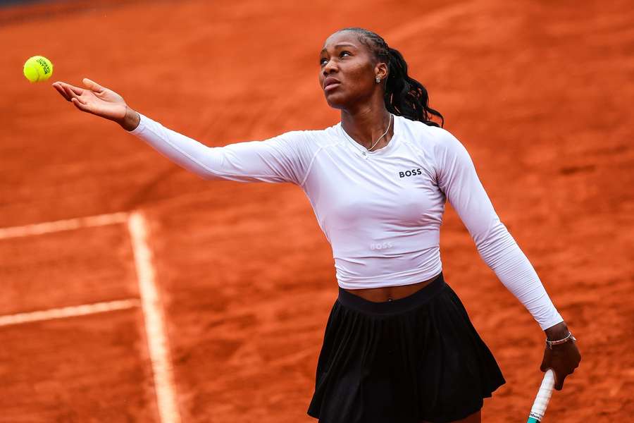 Noma Noha Akugue holte gegen Portugal den einzigen deutschen Punkt