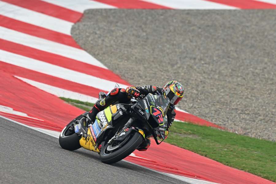 Italian rider Marco Bezzecchi claimed pole position for Sunday's Indian MotoGP at the Buddh International Circuit