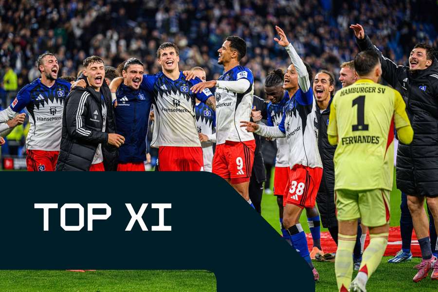 Gleich vier HSV-Profis haben es in die Flashscore Top XI geschafft