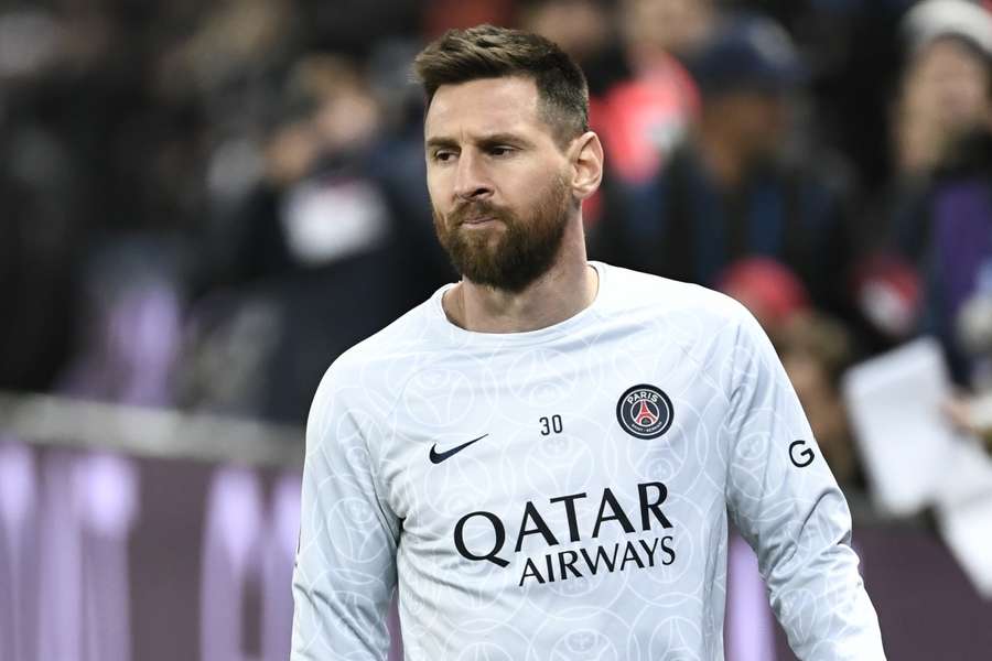 Messi entrena con el PSG en el Parque de los Príncipes