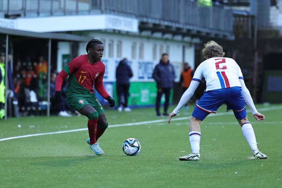 Quenda ao serviço dos sub-21 de Portugal