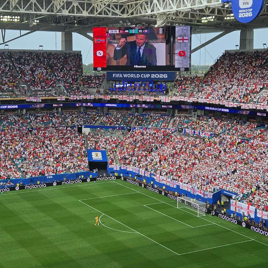 Beckham on the big screen Beckham on the big screen