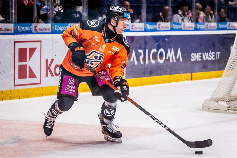 Rosandič v drese Košíc.