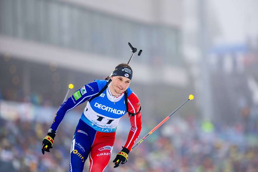 French biathlon star Emilien Jacquelin