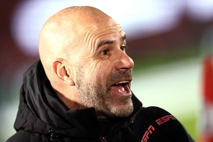 Peter Bosz was zeer te spreken over zijn team