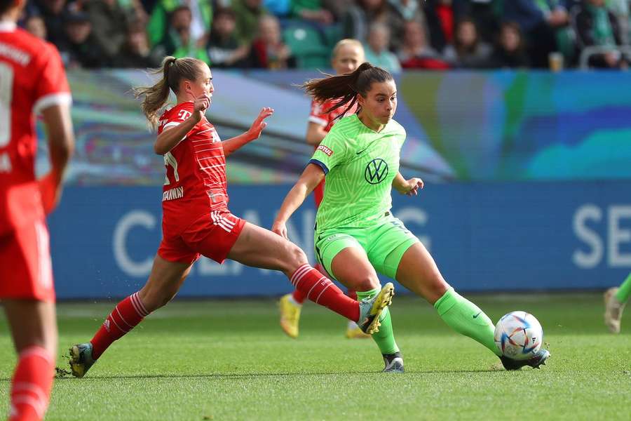 Die DFB-Frauen müssen auf Wolfsburgs Lena Oberdorf verzichten.