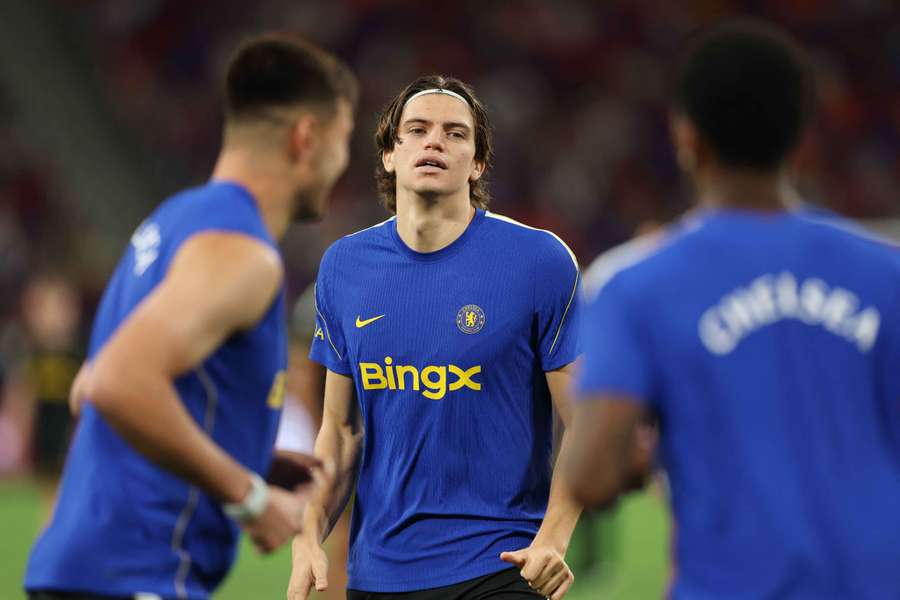 Le défenseur de Chelsea Marco Palestra.