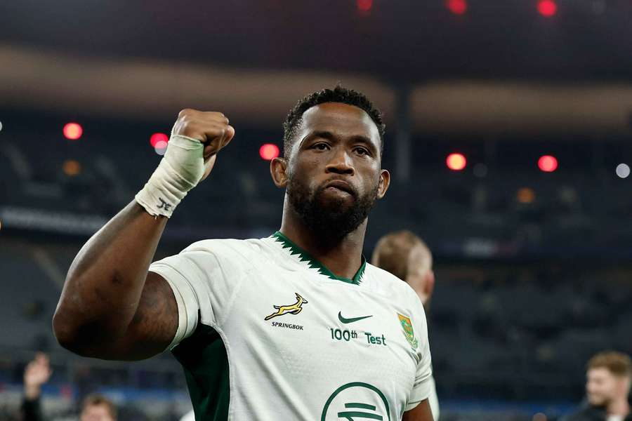 Siya Kolisi after a game against France in 2025