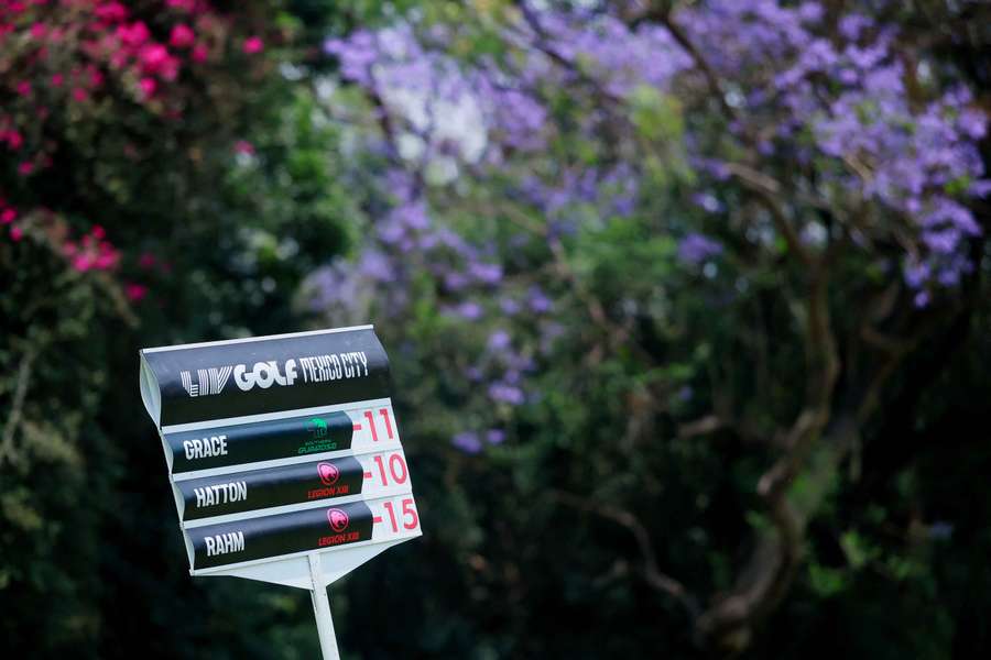L'étape du golf LIV au Mexique.