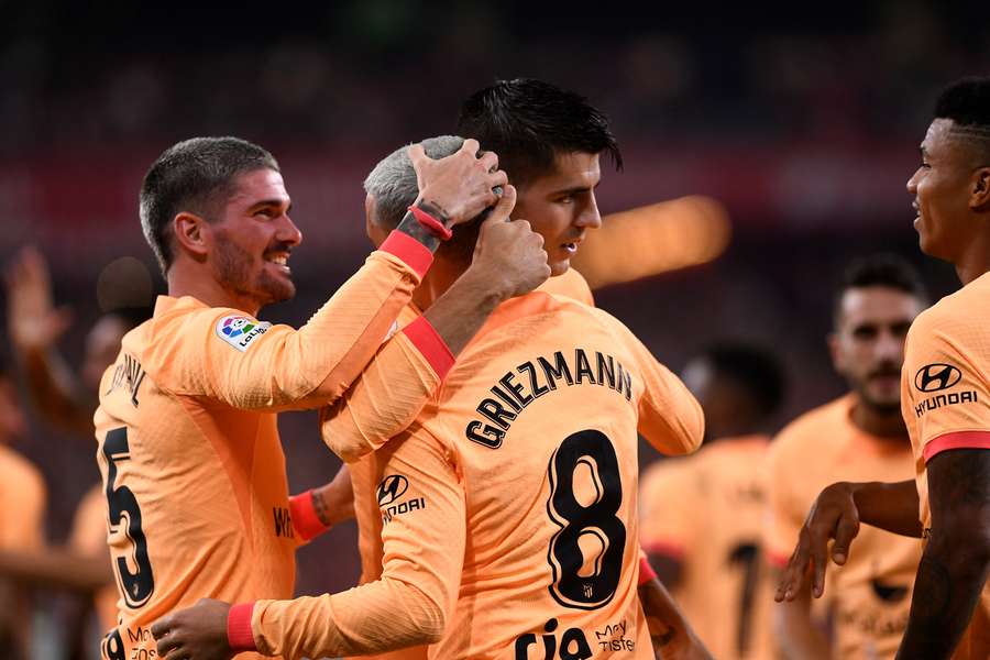 Griezmann scored the winner for Atlético