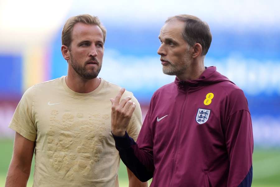 Kane e Tuchel Kane e Tuchel