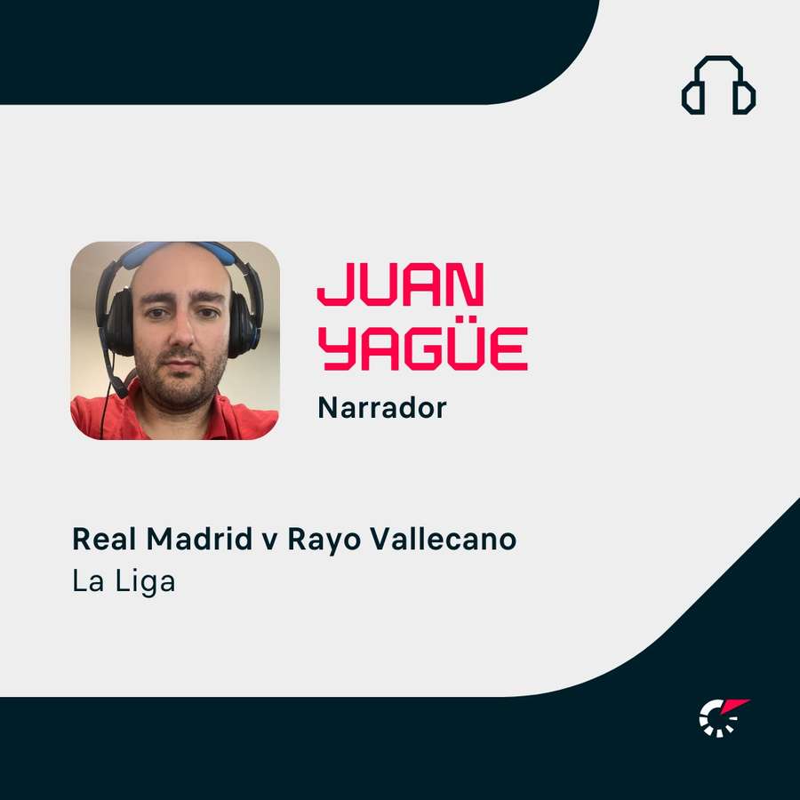 Sigue el partido vía audio con Juan Yagüe.