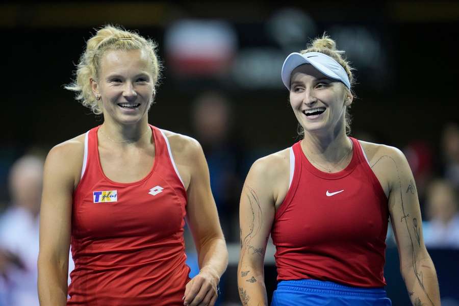 Katerina Siniakova i Marketa Vondrousova pokonały Polki w Billie Jean King Cup