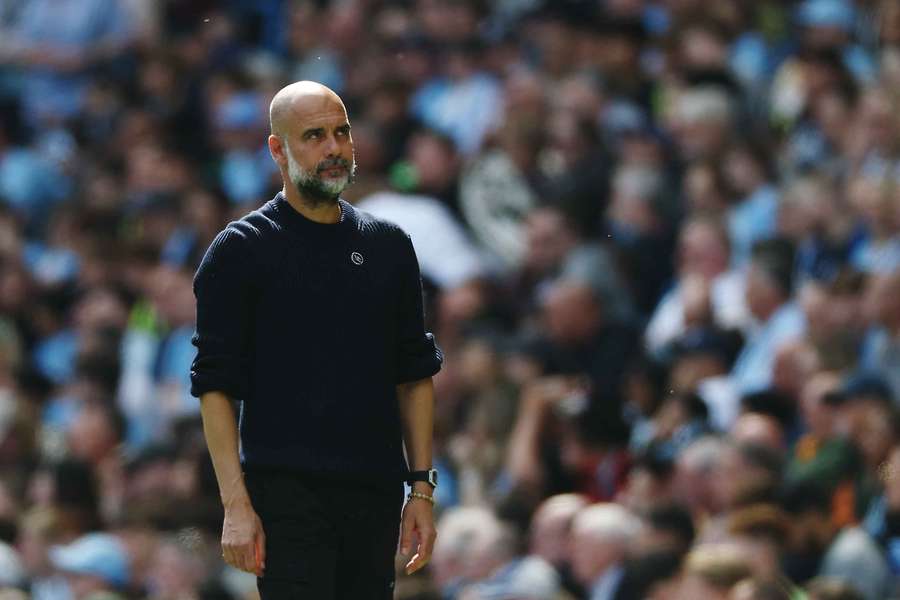 Pep Guardiola, entrenador del Manchester City