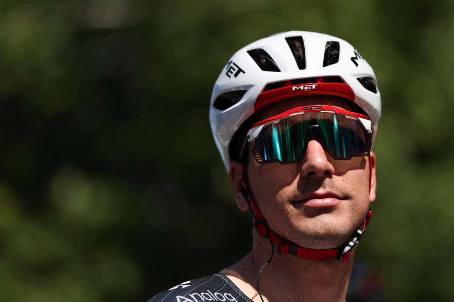 Ciclista português João Almeida, da UAE Emirates