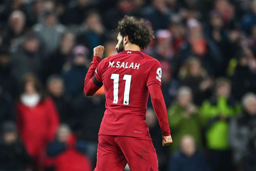 Salah scored the winning goal