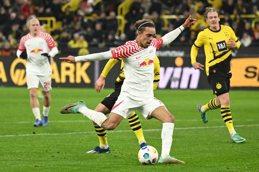 Yussuf Poulsen fortsætter lovende målform sørger for Leipzig-sejr over Dortmund