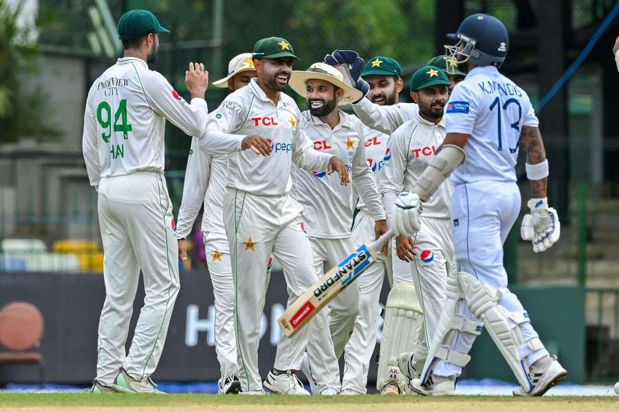 Pakistan in charge of second test after bowlers rout Sri Lanka in Colombo