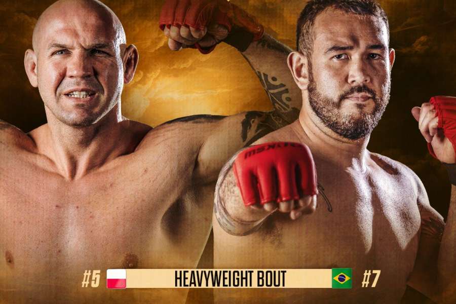 Starcie byłych pretendentów do tytułu wagi ciężkiej dodane do karty walk KSW 105 Starcie byłych pretendentów do tytułu wagi ciężkiej dodane do karty walk KSW 105