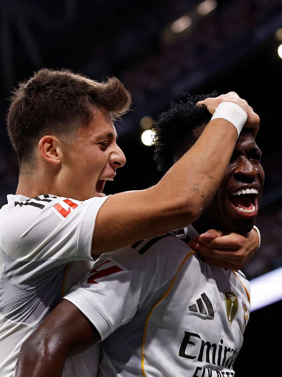 Arda Güler e Vini Jr. fizeram os gols da virada do Real Madrid sobre o Mallorca Arda Güler e Vini Jr. fizeram os gols da virada do Real Madrid sobre o Mallorca