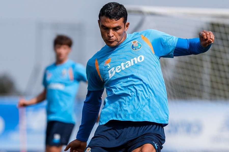 Thiago Silva em treino