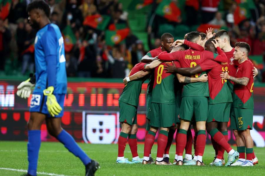 Portugal put four past Nigeria