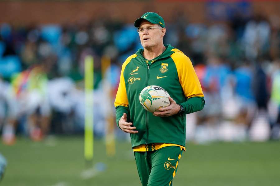 Rassie Erasmus, técnico dos Springboks