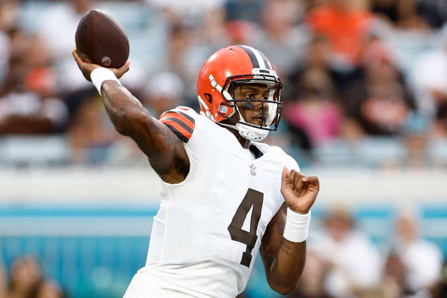 Deshaun Watson in action for the Browns