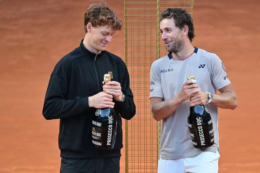 Sinner could meet Ruud in a rematch of the Rome final