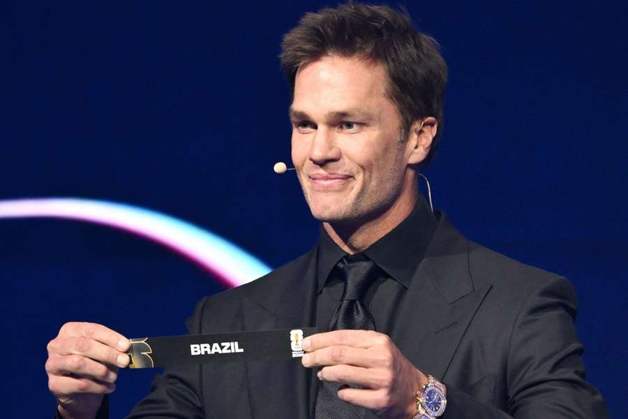 Tom Brady sorteou Brasil no Grupo C da Copa do Mundo