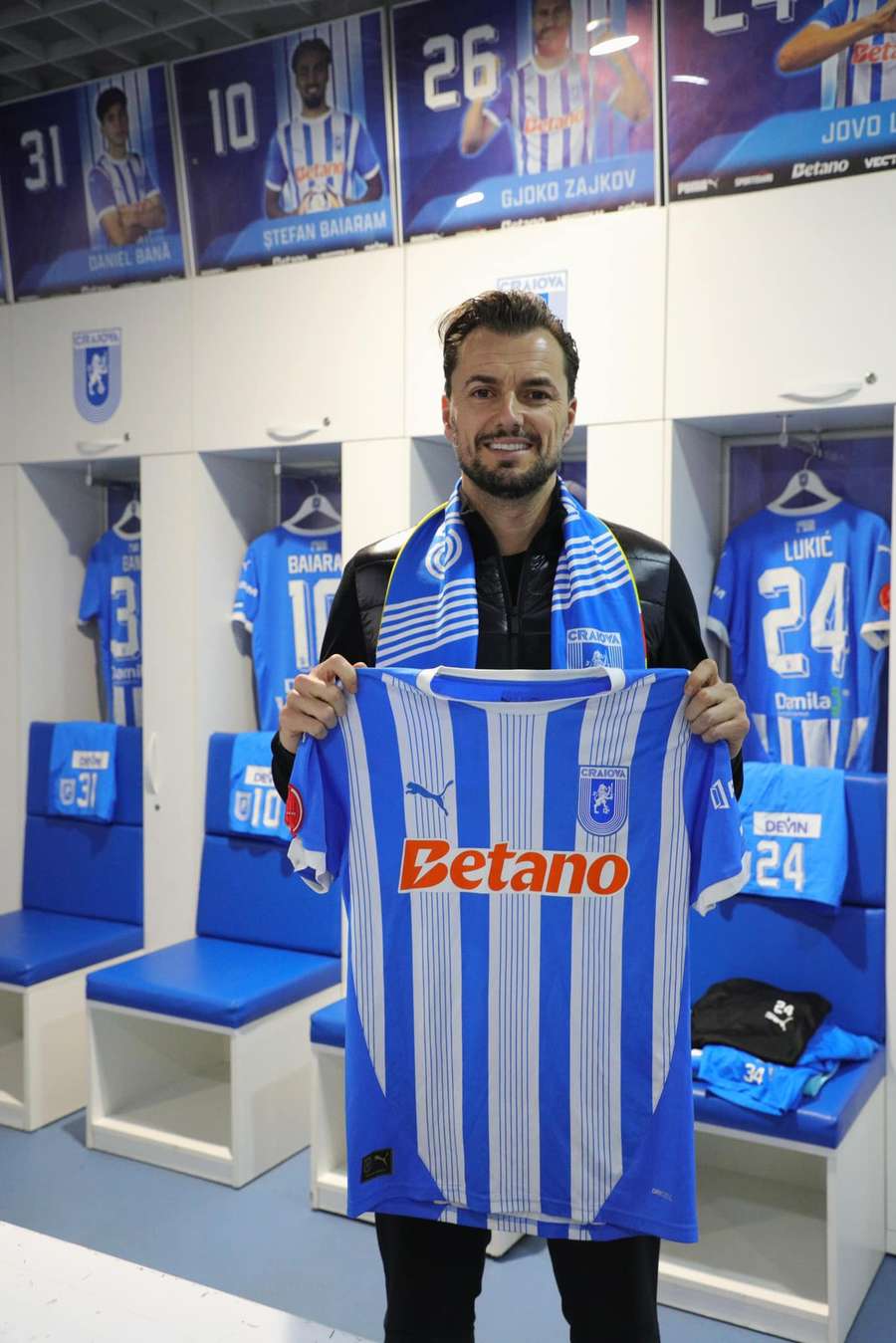 Mario Felgueiras, prezentat la Universitatea Craiova