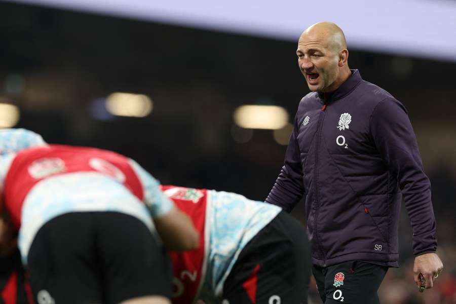 England's head coach Steve Borthwick