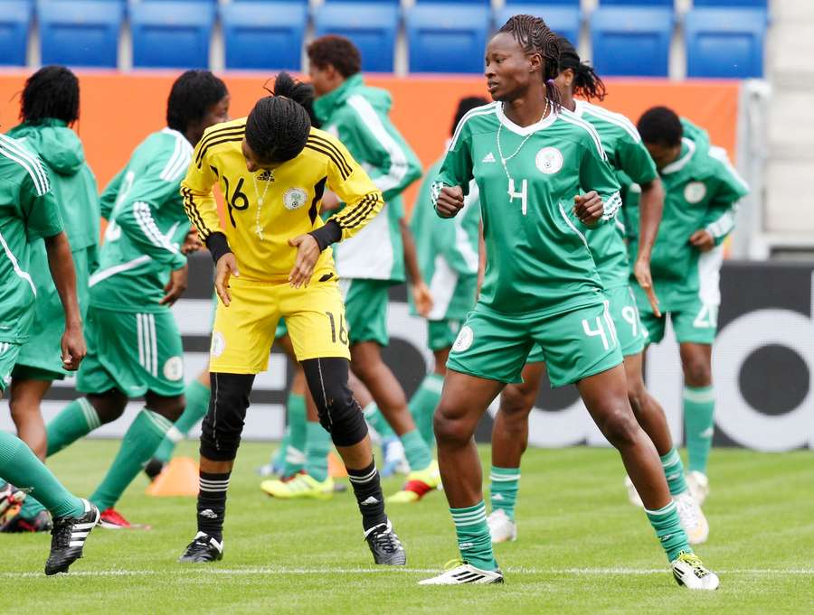 Nkwocha and Nigeria team Nkwocha and Nigeria team