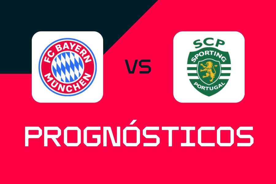 Bayern - Sporting CP: Prognósticos, melhores apostas e odds (Liga dos Campeões)