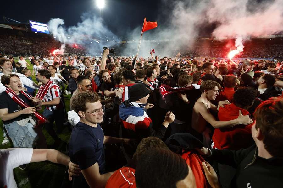 De pitch-invasion bij Willem II