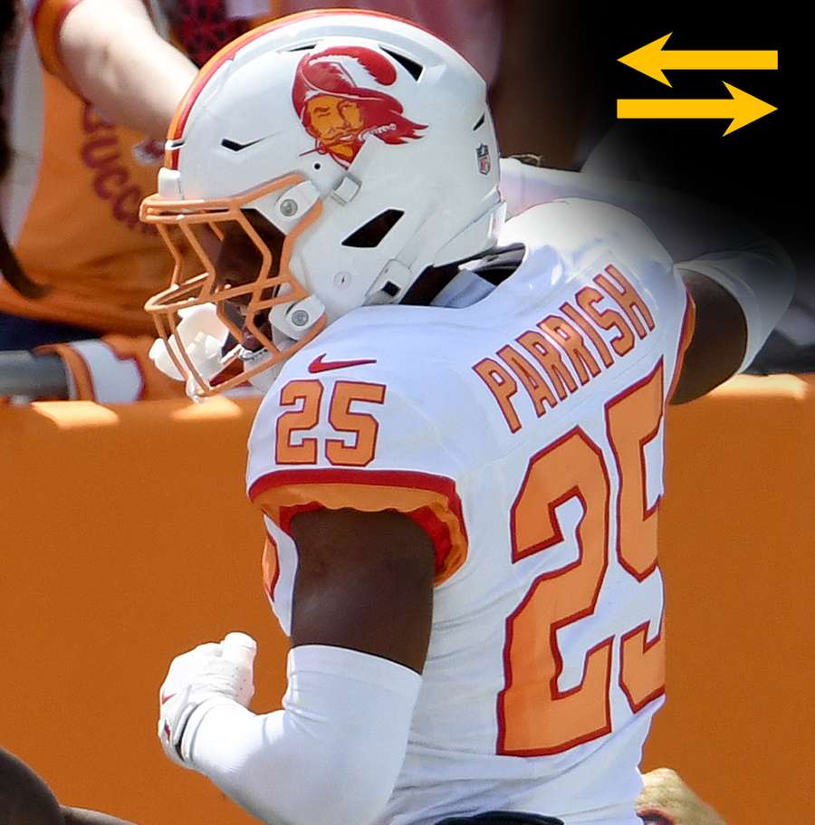 Bucs CB Jacob Parrish Bucs CB Jacob Parrish