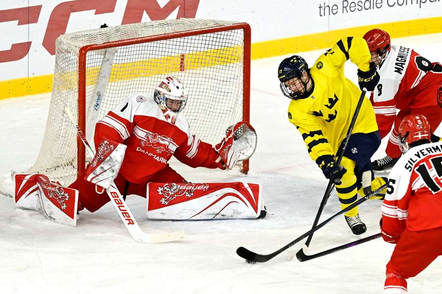 Hermansson zažiaril šiestimi bodmi.