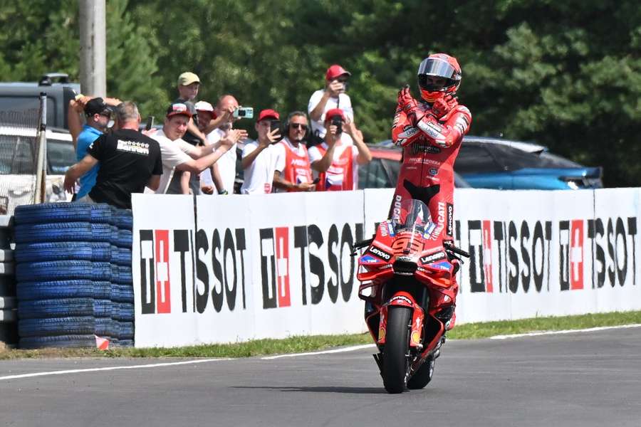 Dominant Marquez cruises to Czech MotoGP win for eighth season victory Dominant Marquez cruises to Czech MotoGP win for eighth season victory