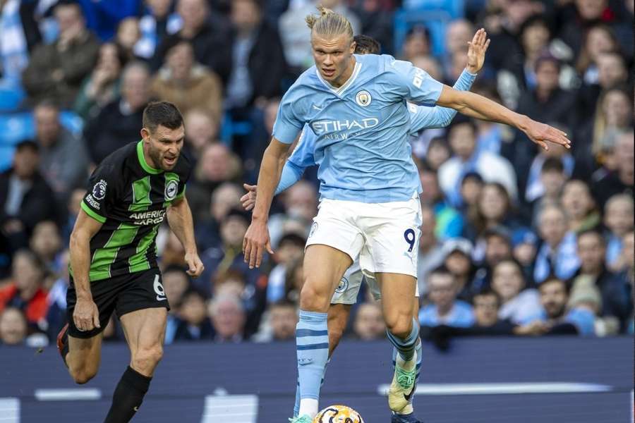  Haaland sparks final whistle melee between Man City and Arsenal