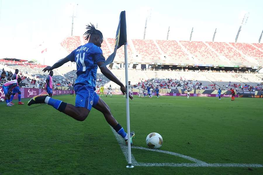 Leverton Pierre ao serviço do Haiti