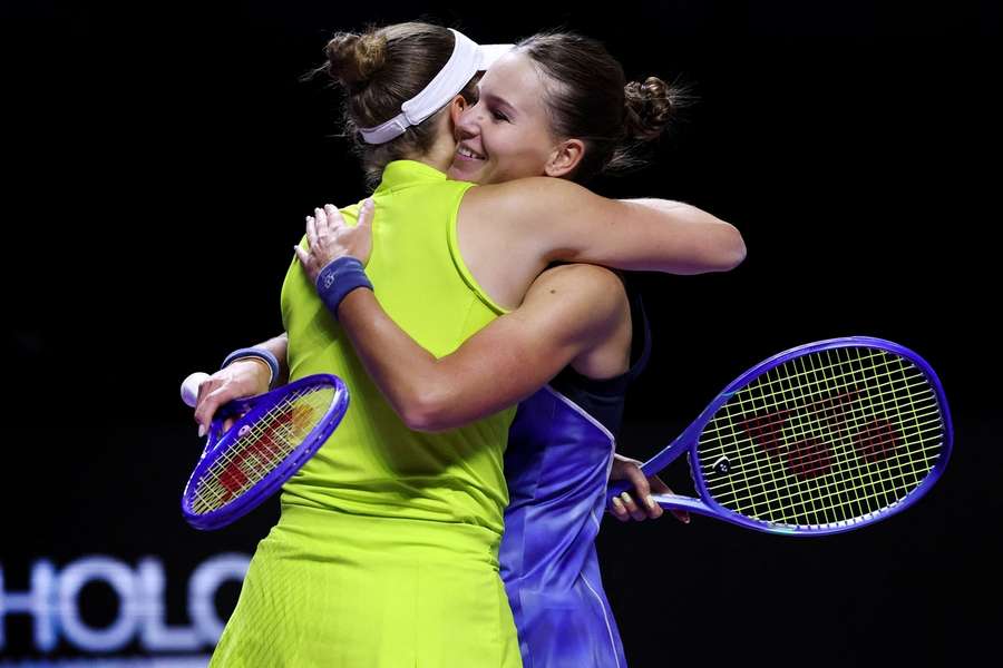 Radost Elise Mertensové a Veroniky Kuděrmetovové.