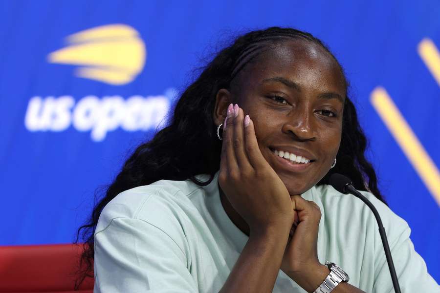 Gauff comparece en rueda de prensa